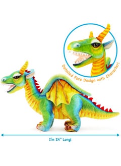 فياهارت دريفنار التنين - حيوان محشو من القطيفة مقاس 24 بوصة - من إنتاج Tigerhart Toys  - Image 4