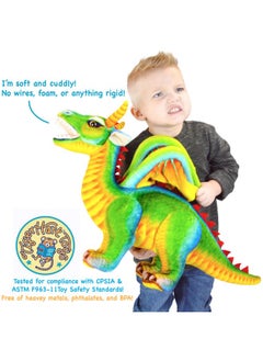 فياهارت دريفنار التنين - حيوان محشو من القطيفة مقاس 24 بوصة - من إنتاج Tigerhart Toys  - Image 2