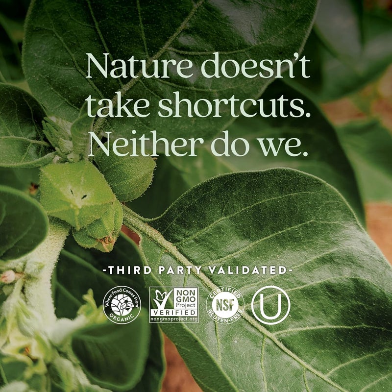 New Chapter Organic Ashwagandha Force Supplement - 60 Vegan Capsules for Stress Relief, Mood Support, and Energy - Image 5