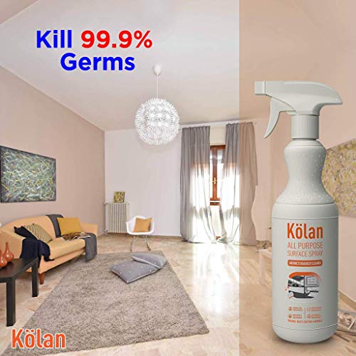 Kolan Organic Biodegradable Eco-Friendly All Purpose Surface Spray Cleaner 700 ML (Suitable for All Surfaces Including Marble, Granite, Wood, Tiles, Stainless Steel and Glass) - Image 2