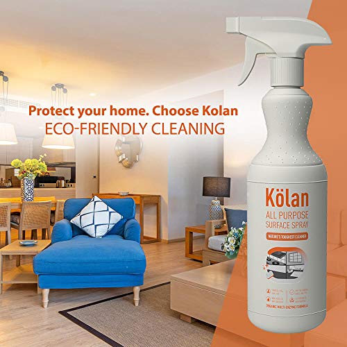Kolan Organic Biodegradable Eco-Friendly All Purpose Surface Spray Cleaner 700 ML (Suitable for All Surfaces Including Marble, Granite, Wood, Tiles, Stainless Steel and Glass) - Image 5