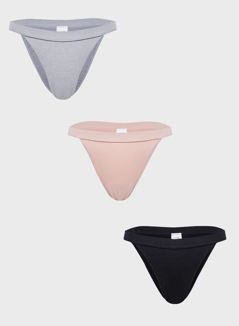 Cotton On Body 3 Pack Tangas