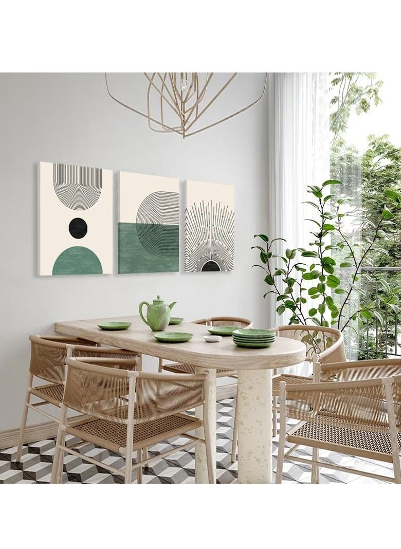 ديكوريور تابلوه فني مودرن  3 قطع 42X90CM بارز 30 مم - طباعة ديجيتال عالية الجودة - طبقة UV لحماية الألوان - سهل التركيب بلاصق ذاتي - ديكور أنيق للمنازل والمكاتب والهدايا  - Image 3