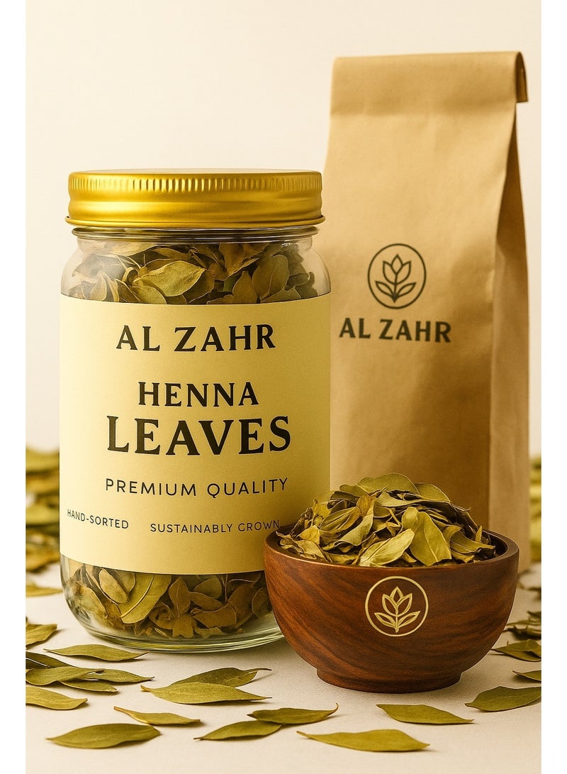 زهر أوراق الحناء - جودة ممتازة، مُفرزة يدويًا ومُعالَجة تحت أشعة الشمس، طبيعية 100% ومُزروعة بشكل مستدام - استخدامات عشبية للشعر والبشرة والبستنة - Image 1