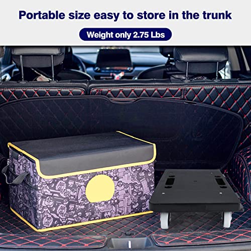 Insdawn Furniture Dolly, 2 Pack Moving Dolly Connectable, 15.63 x 10.23 inch, 500 Lbs Capacity, Furniture Movers 4 Wheels Heavy Duty, Small Flat Dolly Cart, Portable and Light Dollies - Image 5
