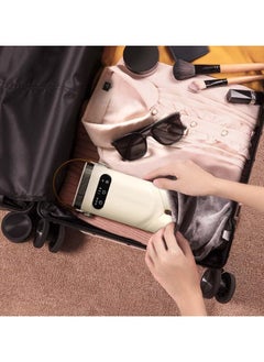 Generic Portable Dryer for Clothes, Electric Clothes Shoe Dryer Hanger, Foldable Clothes Drying Rack with Cold and Hot Drying and Timer Low Noise Mini 3 Level Heating, for Home Travel Business Trip  - Image 4