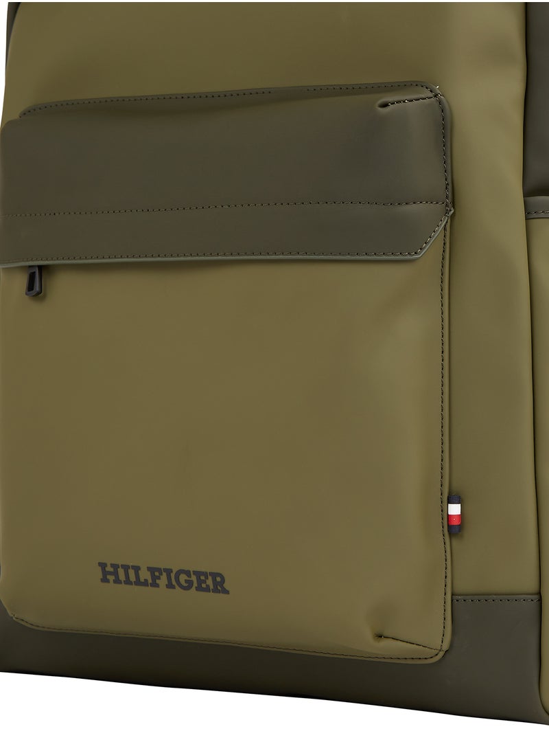 TOMMY HILFIGER Monotype Rain Pu Dome Backpack  - Image 3
