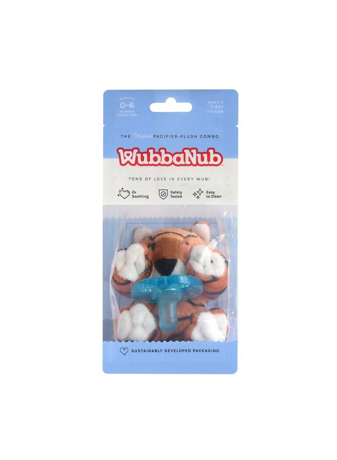 WubbaNub Infant Pacifier - Tiger - Image 4