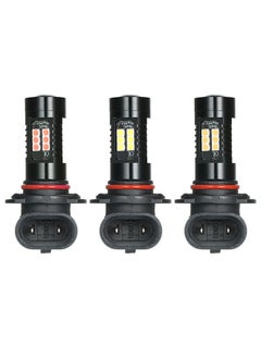 نيبمينينت طقم مصابيح LED للسيارة مكون من قطعتين طراز 9006، باللون الأحمر  - Image 4