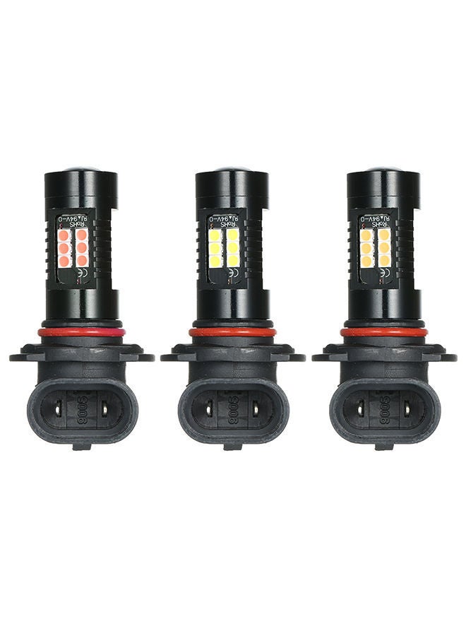 NIBEMINENT 2Pcs LED Bulb Lights Auto Lamp Bulbs Car Light 9006 Red  - Image 4