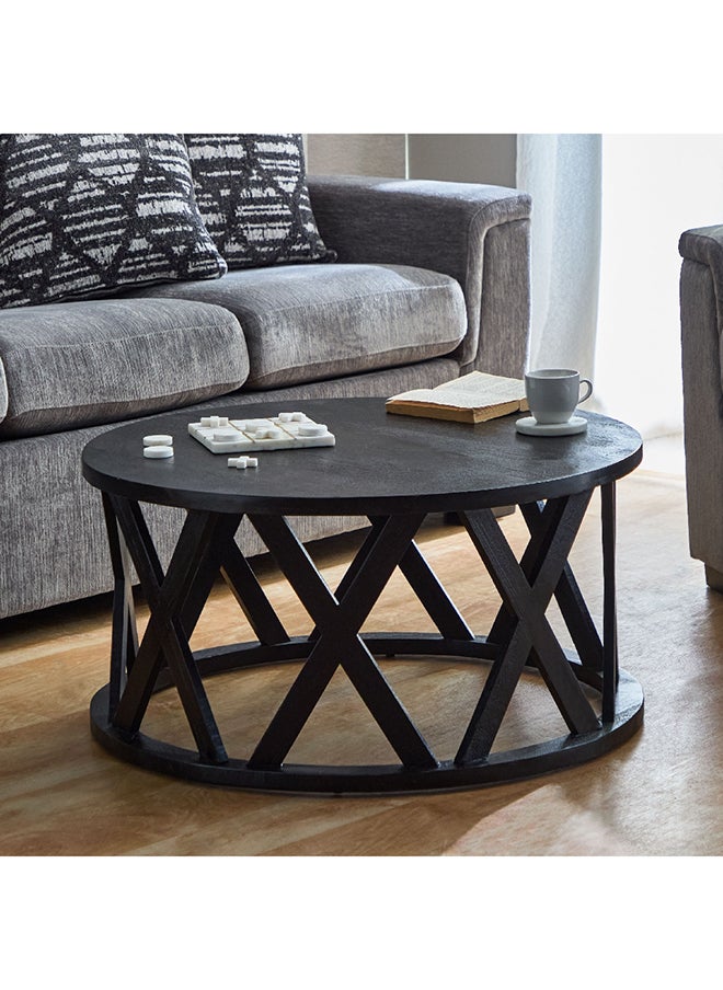Home Box Blake Nxt Round Coffee Table 80 x 40 x 80 cm  - Image 1