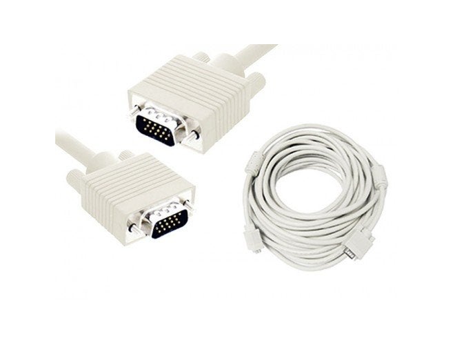 Technotech كابل VGA بطول 25 متر ذكر إلى ذكر 15 دبوس - Image 1