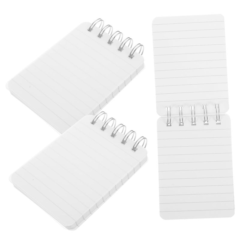 3Pcs 10.6x7.7cm Grid Index Cards with Rings Blank Study Memory Cards for Kids Adults - Image 2