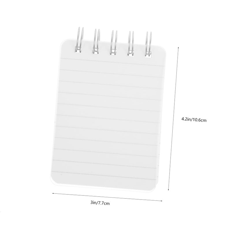 3Pcs 10.6x7.7cm Grid Index Cards with Rings Blank Study Memory Cards for Kids Adults - Image 3