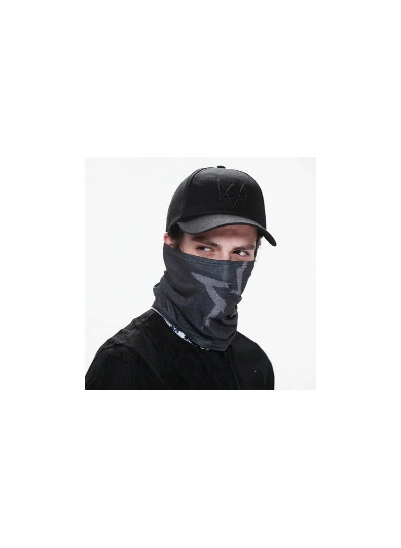 شاهد قناع الكلاب Aiden Pearce Cosplay - Image 2