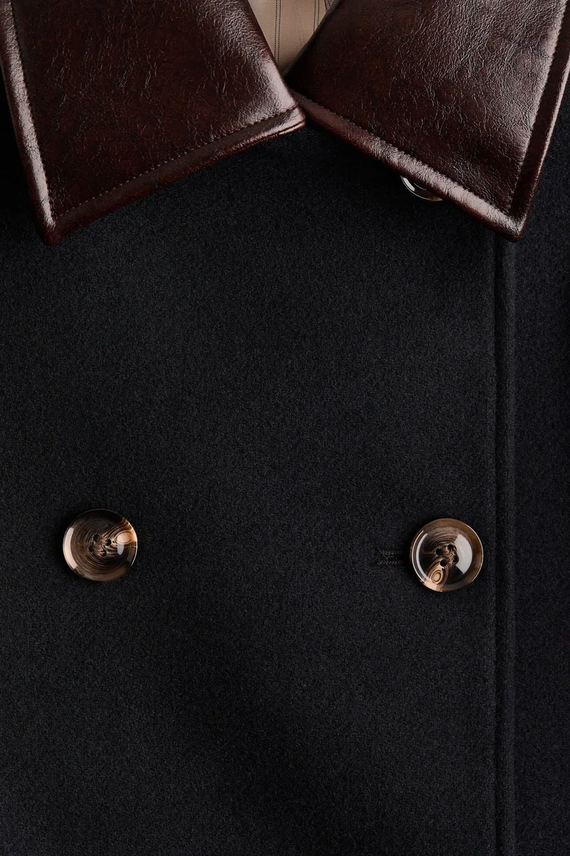 H&M Wool-blend pea coat