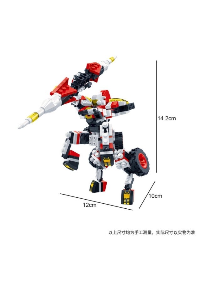 BanBao مجموعة بناء ميك II 2 في 1 255 قطعة - Image 3