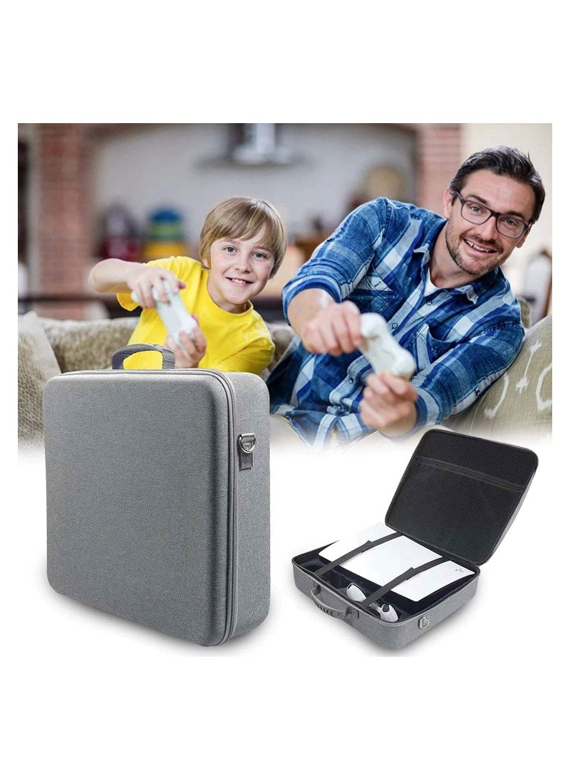 XICEN Travel Storage Handbag for PS5 Console Protective Luxury Bag Adjustable Handle Bag for Playstation 5 Waterproof Shockproof Cases  - Image 3