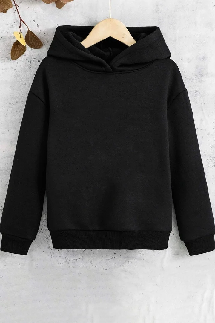 ONLYTRENDWEAR Childrens Cotton Chardon Sweatshirt 3-4 Years Old Black