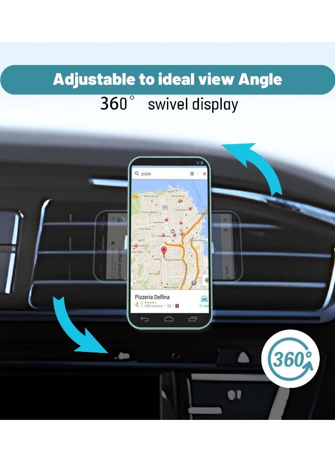 Generic - Wireless Car Charger Phone Mount, Compatible with MagSafe Car Charger, Fast Wireless Charging Magnets, Dashboard Mount, Compatible with iPhone Samsung Galaxy Google, LG,etc - Image 1