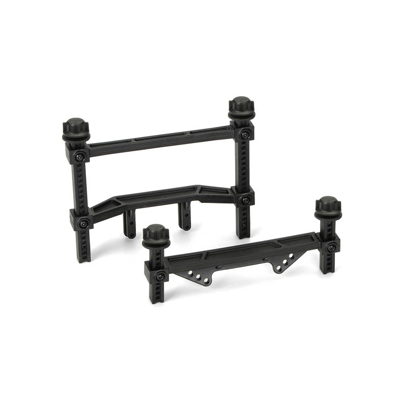 PROLINE Pro-Line Racing 607000 Extended Front and Rear Body Mounts for Slash 2WD - Image 1