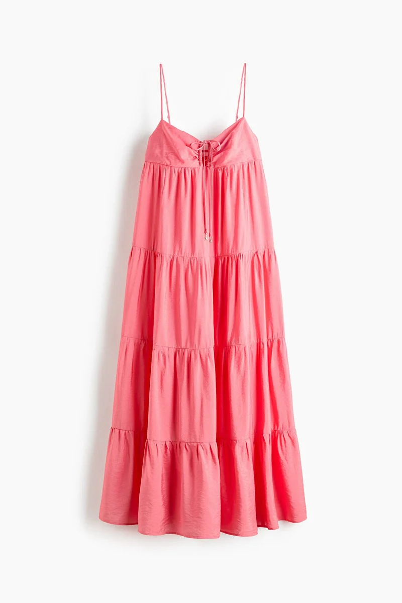 H&M  Tiered strappy dress for Women | Best Price UAE