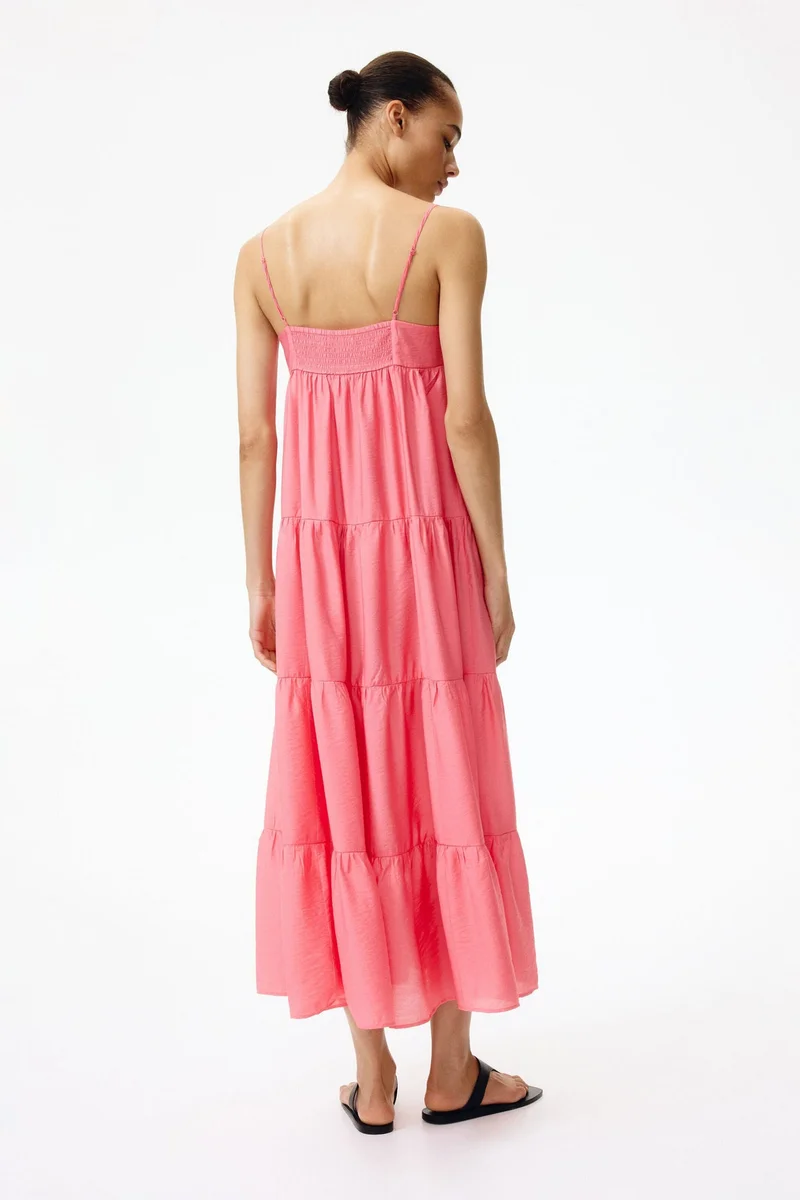 H&M  Tiered strappy dress for Women | Best Price UAE