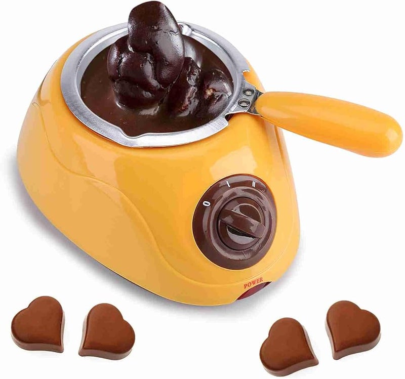 Electric Chocolate Fondue Warmer Machine Adjustable Temperature 40C 70C For DIY Treats - Image 4