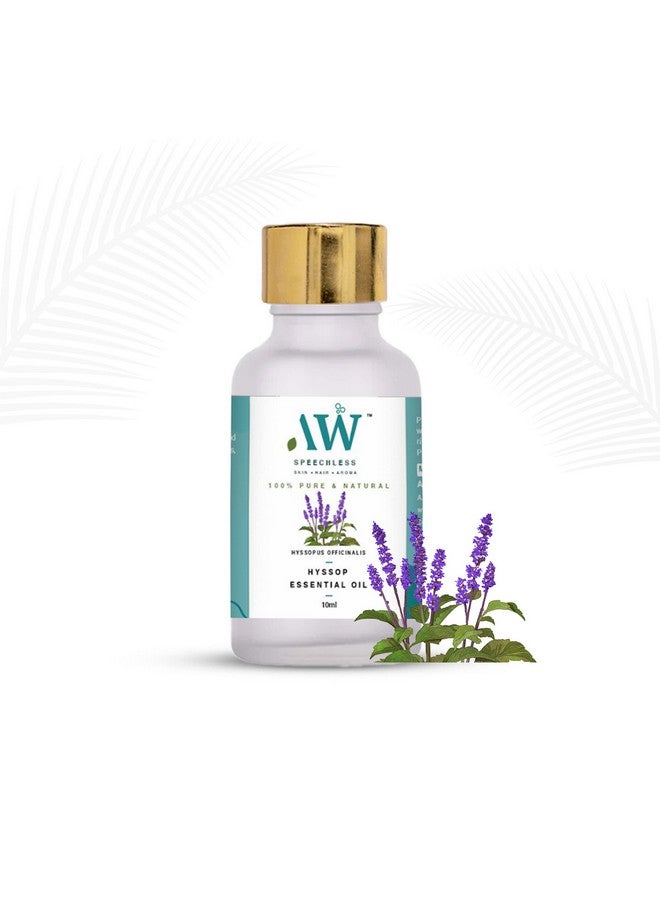 AW_Speechless - Hyssop (Hyssopus Officinalis) Essential Oil - 10ml I THERAPEUTIC GRADE I - Image 1