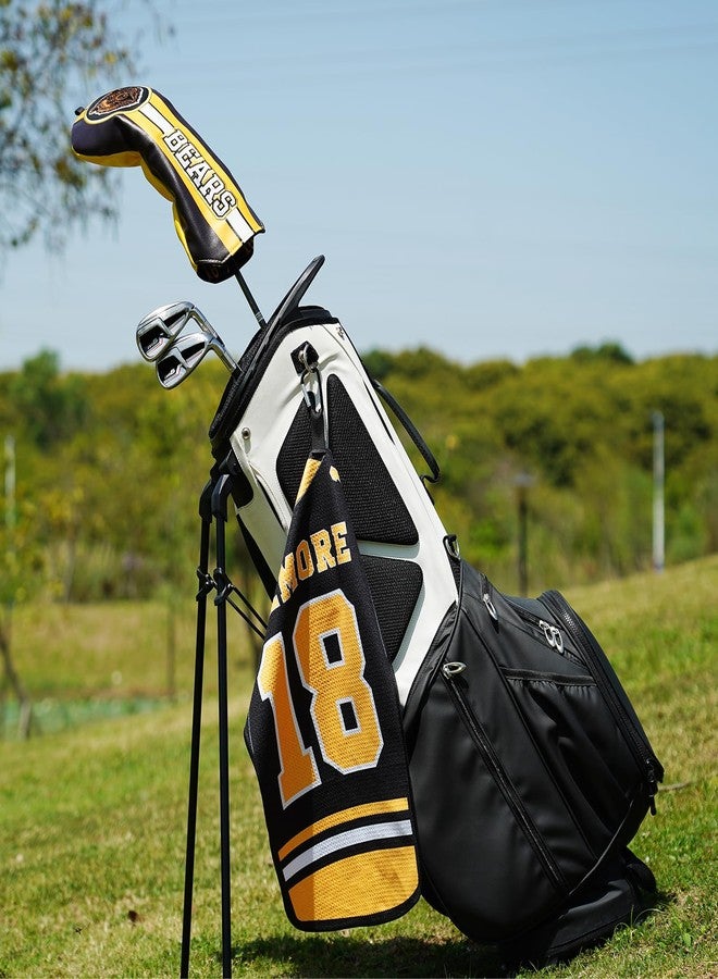 LZFAN Funny Golf Towel with Clip No. 18 Jersey Golf Towels for Golf Bags for Men - Image 4