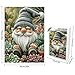 Artinhand Great Jigsaw Puzzles for Adults 1000 Pieces Gnome Succulents Wooden Challenging Puzzles Gift for Friends Family Home Decoration Puzzle - Image 4