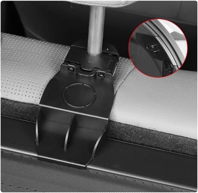 DEMULAX Rear Trunk Cargo Cover for Toyota BZ4X - Image 2