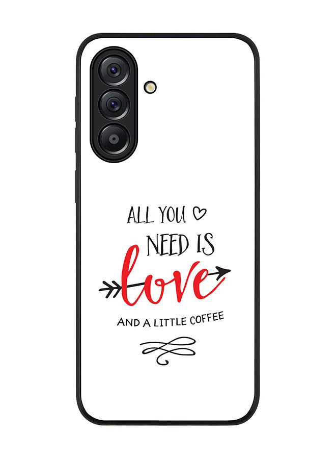 Stylizedd For Samsung Galaxy A36 5G Case,Slim fit Camera Protection, Shockproof Thin Phone cover  - All You Need Is A Little Love - Image 1