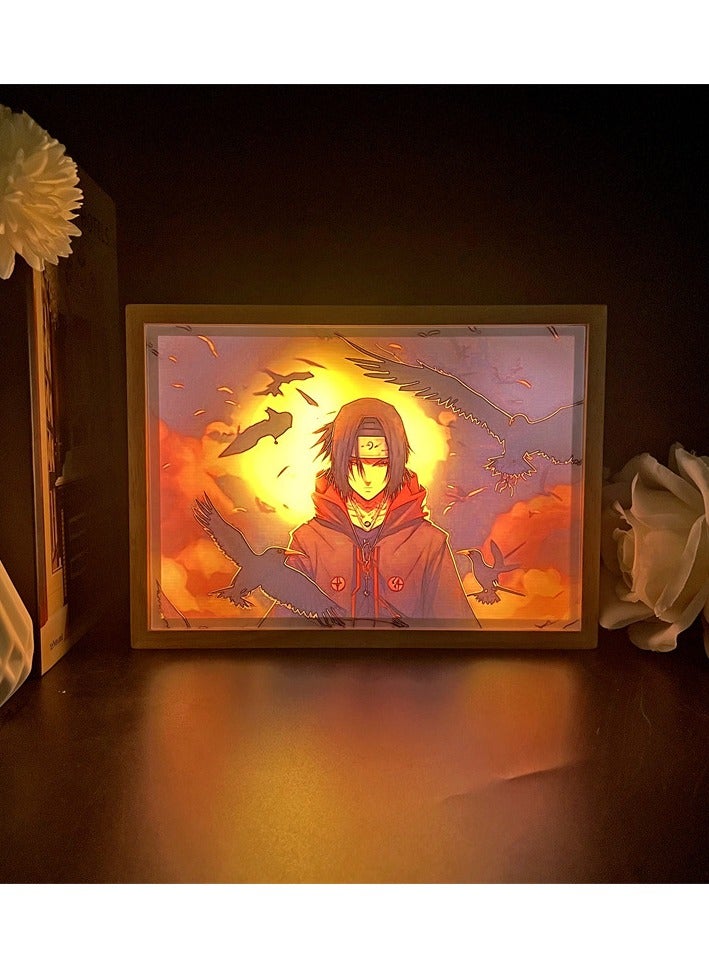 KUYING Light Drawing Anime Naruto Atmosphere Nightlight  - Image 2