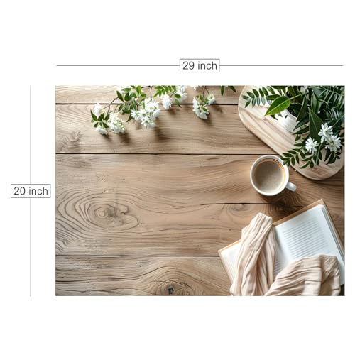 HomeArt Sheet 2 in 1 Product Photography Backdrop 3D Flat Lay Tabletop Double-Sided 20x29 Photo Background PVC Wrinkle Free for Small Products Food Cosmetics Shooot (Pack of 1, FL - 003) - Image 5