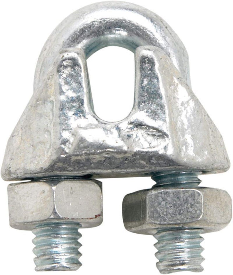 Campbell Wire Rope Clamp, 1/16 in., Silver - Image 1
