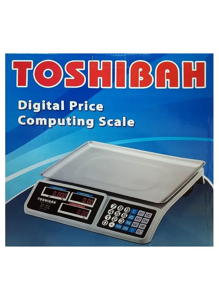 توشيبا - ميزان رقمي بحد أقصى 20 كجم - Image 1