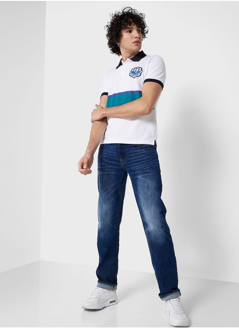 Seventy Five Varsity Polo W. Patch  - Image 4