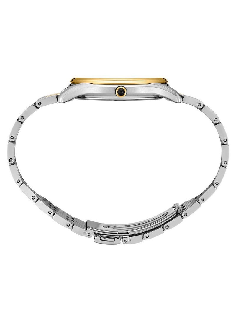 Seiko Seiko Men's Quartz White Dial Two-tone Watch - SRK048P1 - Image 2