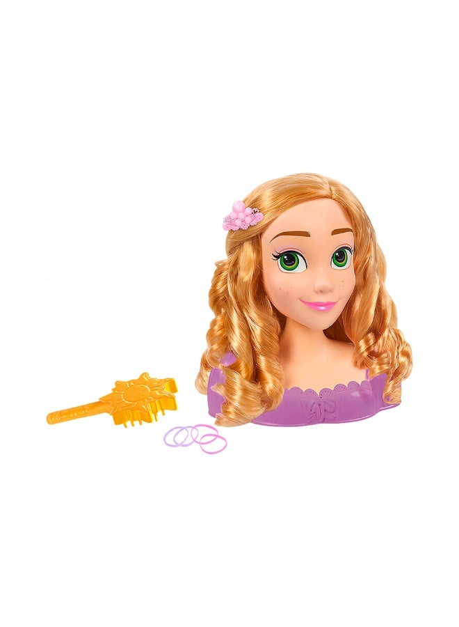 Disney Princess Disney Princess Rapunzel Styling Head Play Kit Doll Playset 7 Pieces - Image 1