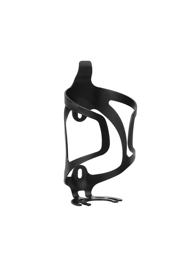 Relex Bike Water Bottle Holder, Aluminum, Black, Universal Fit, Road & Mountain Bike, Cage, Cup Holder - Image 1