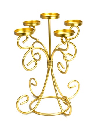 Five Arm Candelabra Tall -Gold Taper Candle Holders, Candle Holder for Candlesticks for Home Decor, Wedding, Parties, Dining Table Centerpiece, Perfect for Think And Votive Candles - pzsku/Z848659D69949A7CAF0FCZ/45/1746227272/03c3281c-dc3d-48d4-b2f5-094a3a001976