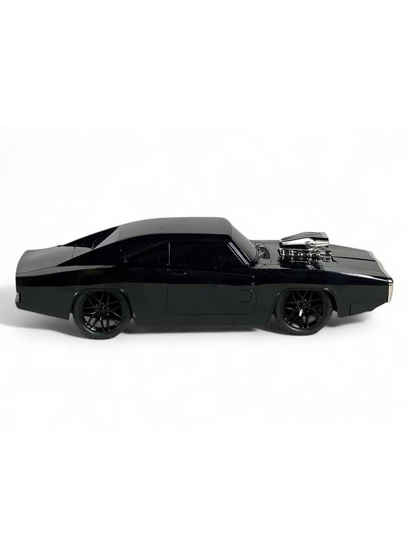 1:12 scale remote control model car, toy car, suitable for ages 3 and up, black - Image 4