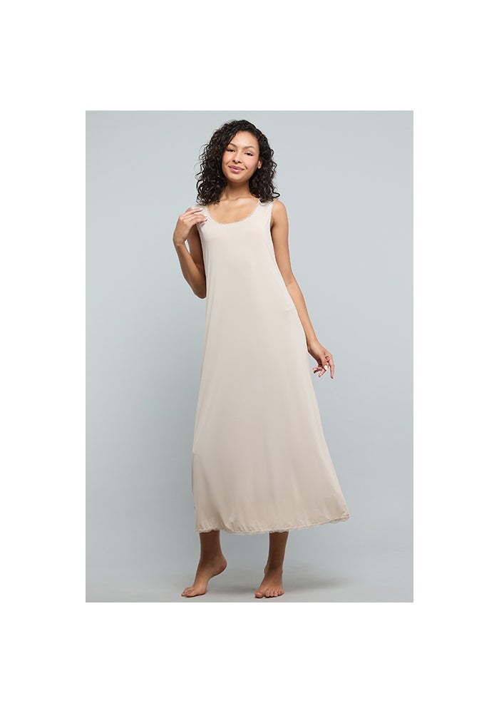 R&B Solid Night Slip Dress - Image 1