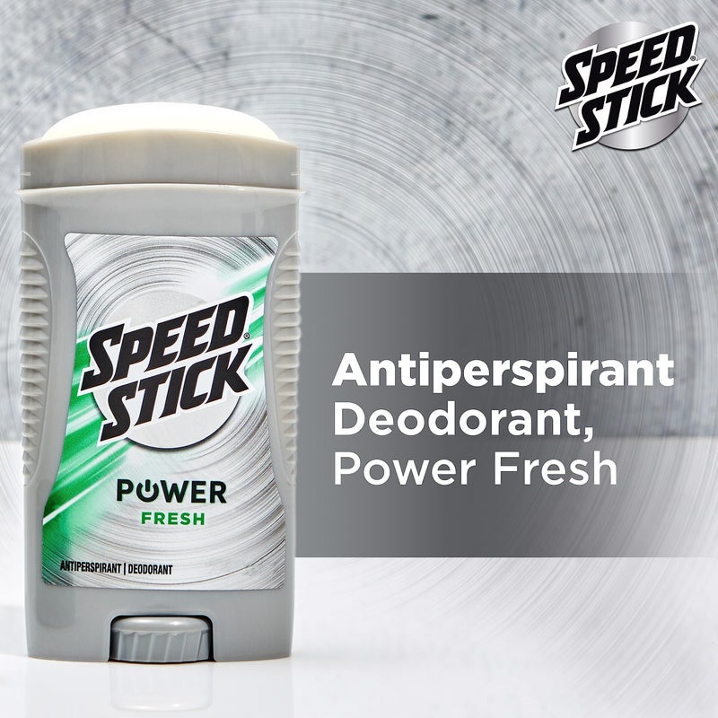 Speed Stick Men's Deodorant, Fresh, 3 Ounce, 4 Pack - Image 4