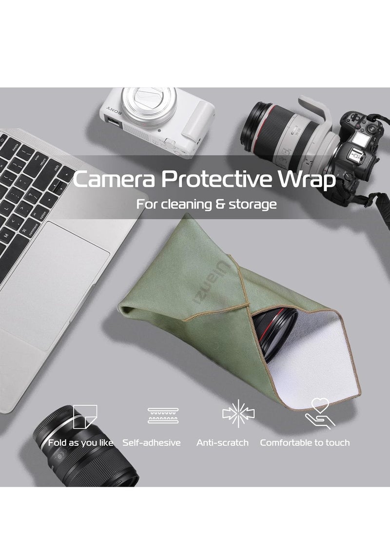 Ulanzi - ULANZI Magic Universal Storage Cloth, Easy Wrapping and Safe Protection from Collissions， Bumping and Friction for Camera & Digital Accessories 17 x 17″ (C020) - Image 1