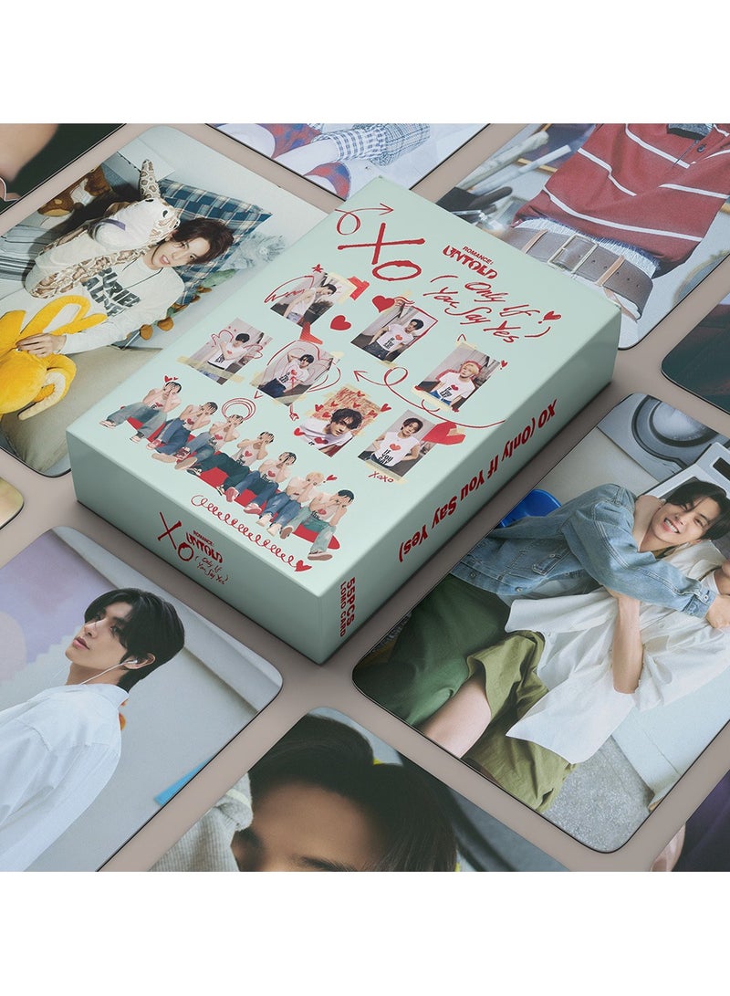 55Pcs EN New Album ROMANCE UNTOLD lomo Card - Image 1