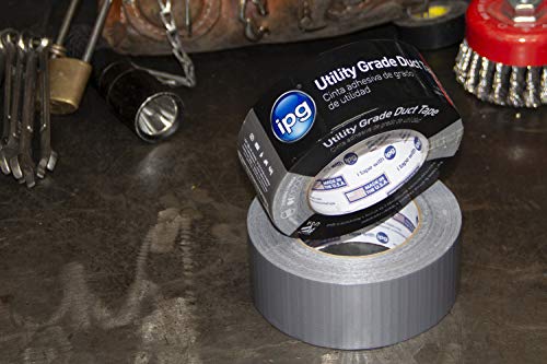 IPG Utility Grade Duct Tape 1.88" x 55 yd, Silver (Single Roll) - Image 5