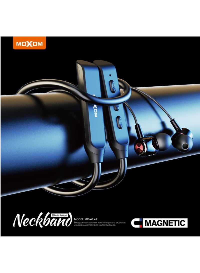 موكسوم WL49 سماعات أذن لاسلكية مزودة بتقنية البلوتوث 5.0 داخل الأذن مع ميكروفون أسود - Image 4