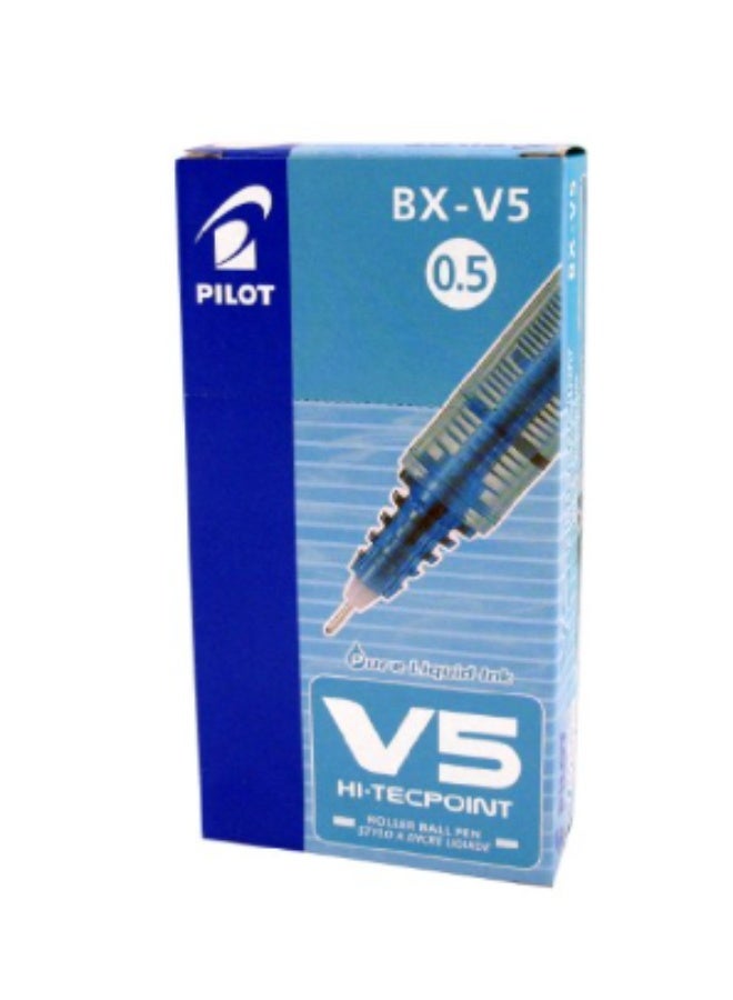 Pilot Hi-Tech Point 0.5 Blue Pen, 12 Pens